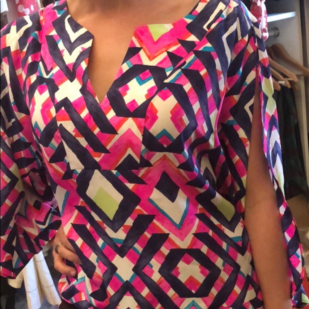 100% silk blouse by Alice and Trixie